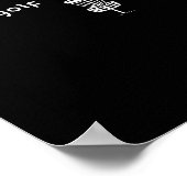 Funny No Disc Golf Today Humor Sarcastic Meme Srt  ポスター (角)