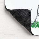 Funny No Golf Today Sad Stickman Golfer Golfers Me マウスパッド (コーナー)