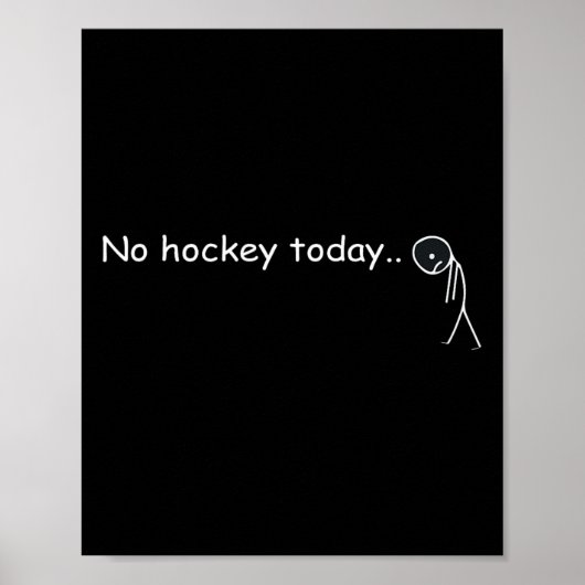 Funny No Hockey Today _5  ポスター (正面)