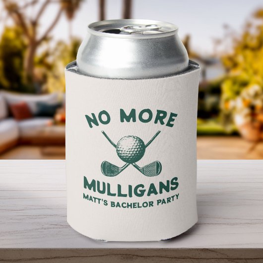 Funny “No More Mulligans” Golf Bachelor Party  缶クーラー