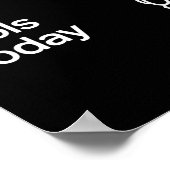 Funny No New Tools Today ポスター (角)