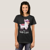 Funny No Prob-Llama Alpaca Lover Tシャツ (正面フル)