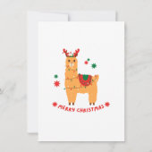  funny noel cartoons santa card (裏面)