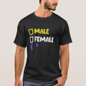 Funny Nonbinary And Genderqueer Tシャツ (正面)