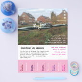 Funny, Nonsense Verse with Tear-Off Tabs チラシ (シングル)