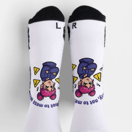 Funny, Not to Mess With Women's Socks ソックス