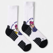Funny, Not to Mess With Women's Socks ソックス (右)