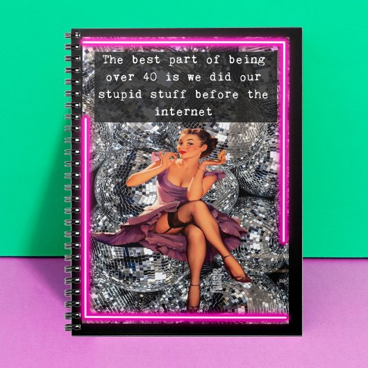 Funny Notebook Journal Best Friend Gift "40" ノートブック
