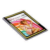 Funny Notebook Journal Best Friend Gift "Age" ノートブック (右側)