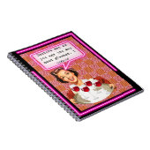 Funny Notebook Journal Best Friend Gift "Glasses" ノートブック (右側)