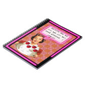 Funny Notebook Journal Best Friend Gift "Glasses" ノートブック (左側)