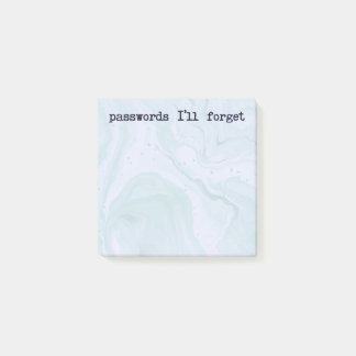 Funny Notes | Password Sticky Note | Office Notes ポストイット