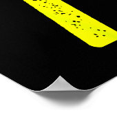 Funny Number 7 67 Meme Costume Matching Group Hall ポスター (角)