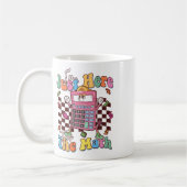 Funny Number Day Maths Day Calculator Teacher Stud コーヒーマグカップ (左)