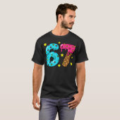Funny Number Six Seven Ice Cream Drip Cool Meme 67 Tシャツ (正面フル)