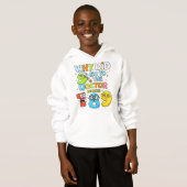 Funny Numbers Hoodie for Children | UK (正面フル)