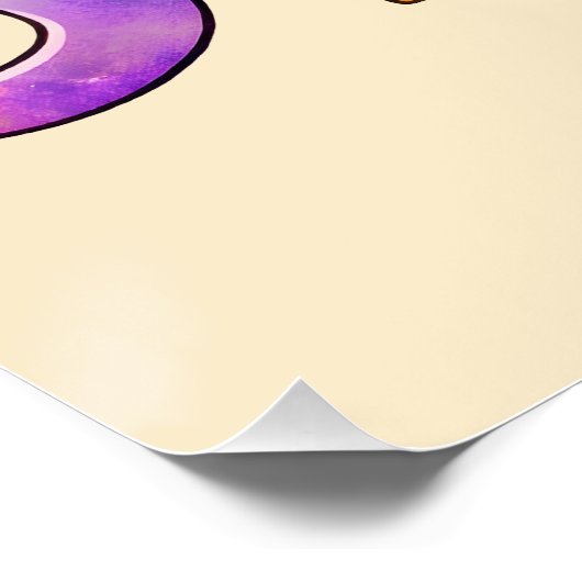 Funny Numbers Maths Poster for Kids UK Classroom ポスター (コーナー)