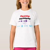 FUNNY NUMBERS  Tシャツ (正面)