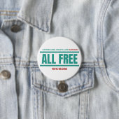 Funny Nurse Button–I Offer Care Charts and Sarcasm 缶バッジ (インサイチュ)