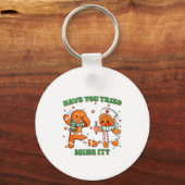 Funny Nurse Christmas, Have You Tried Icing It  キーホルダー (正面)