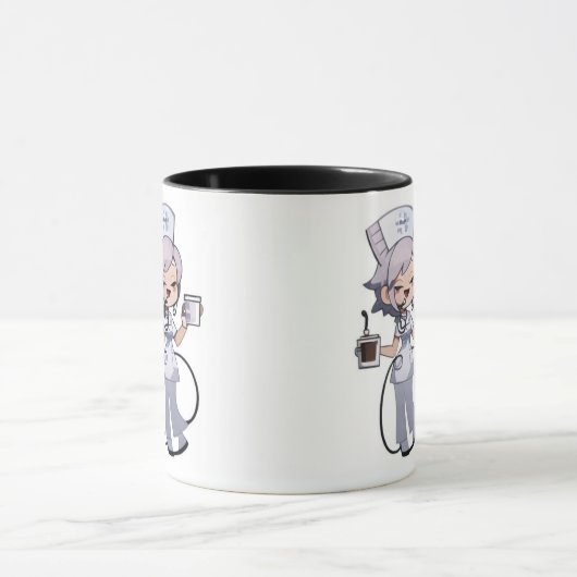 Funny Nurse Coffee Mug マグカップ (中央)