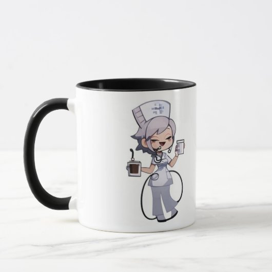 Funny Nurse Coffee Mug マグカップ (左)