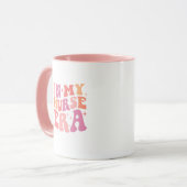 funny nurse coffee mug _ in my nurse era マグカップ (正面左)
