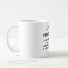 Funny Nurse Definition Gift  コーヒーマグカップ