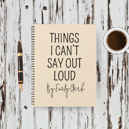 Funny Nurse Gift, Custom Medical Coworker Journal ノートブック