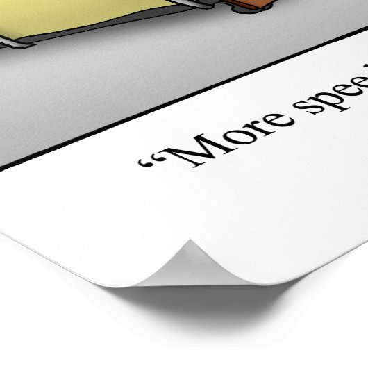 Funny Nurse Humor Poster Gift ポスター (角)