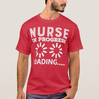 Funny Nurse In Progress Loading Doctor Gift Idea F Tシャツ