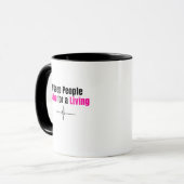 Funny Nurse Mug マグカップ (正面左)