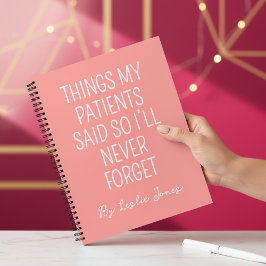 Funny Nurse Notebook Custom Journal for Nurse Gift ノートブック