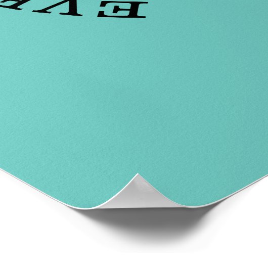 Funny Nurse Stethoscope Bunny Poster ポスター (角)