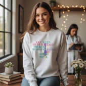 Funny Nursing School Shirt | Student Nurse Tee スウェットシャツ