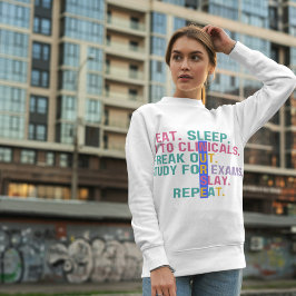 Funny Nursing School Shirt | Student Nurse Tee スウェットシャツ