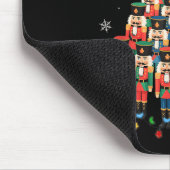 Funny Nutcracker Christmas Tree Xmas Men Women Kid マウスパッド (コーナー)