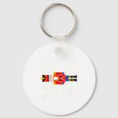 Funny Nutcracker Fritz Did It Clara Christmas Ball キーホルダー (正面)