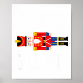 Funny Nutcracker Fritz Did It Clara Christmas Ball ポスター (正面)