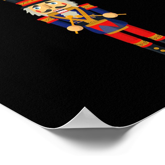 Funny Nutcracker Shirt Christmas Nutcracker Mode O ポスター (角)