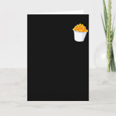 Funny Nutrition Facts Thanksgiving Apparel Macaron カード (正面)