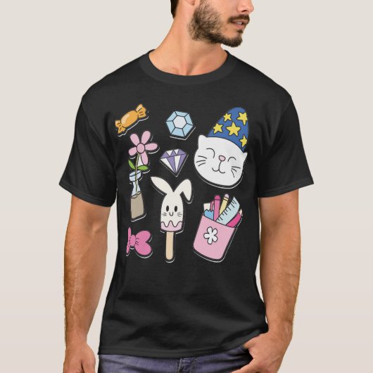 Funny objects 5 tシャツ (正面)