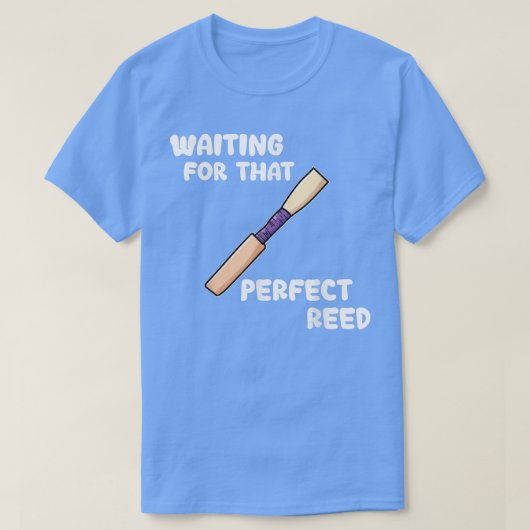 Funny Oboist Music Orchestra Pun Instrument Oboe R Tシャツ (デザイン正面)