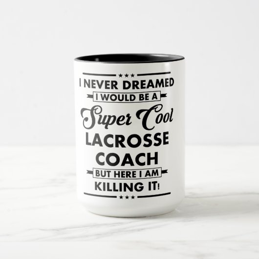 Funny Occupation/Profession Super Cool Coach マグカップ (中央)