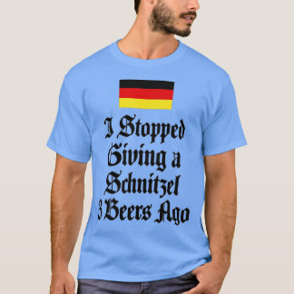 Funny Octoberfest Schnitzel German Beer Drinking Tシャツ