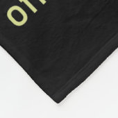 Funny Off To Cause A Kerfuffle Whimsical Wizard Fr フリースブランケット (角)