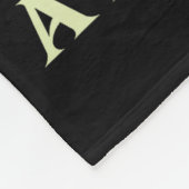 Funny Off To Cause A Kerfuffle Whimsical Wizard Fr フリースブランケット (角)