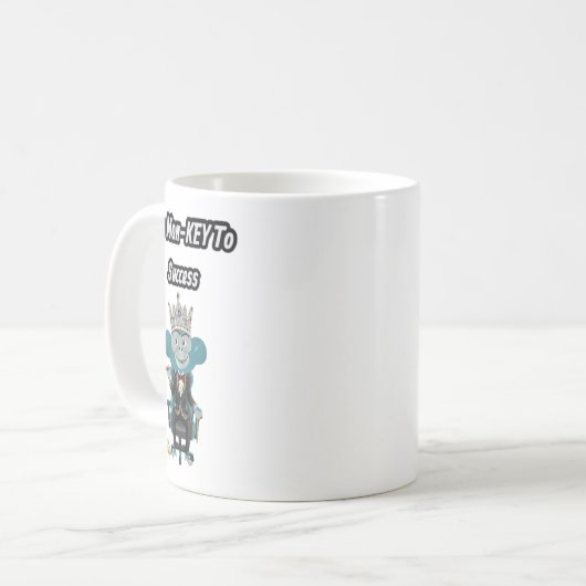 Funny office コーヒーマグカップ (正面左)