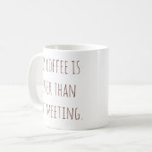 Funny Office Coffee Mug コーヒーマグカップ (正面左)