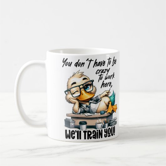 Funny Office Life Coffee Mug Wrap | Work Humor Mug コーヒーマグカップ (左)